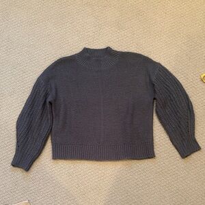 Elodie Charcoal Turtleneck Sweater